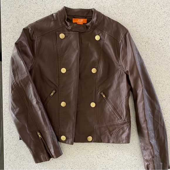 Joe Fresh Unique Faux Leather Jacket - Picture 3 of 11